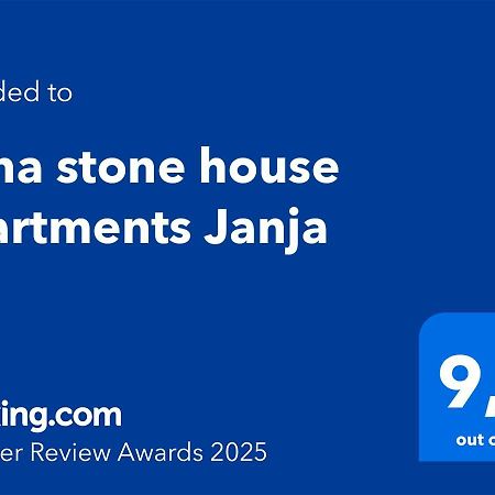 Rona stone house apartments Janja Boljun Buitenkant foto