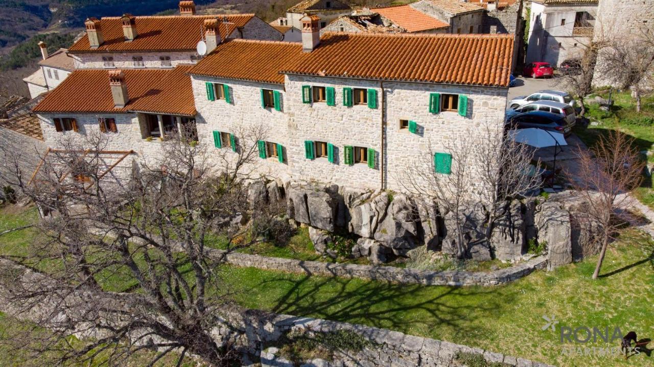 Rona stone house apartments Janja Boljun Buitenkant foto
