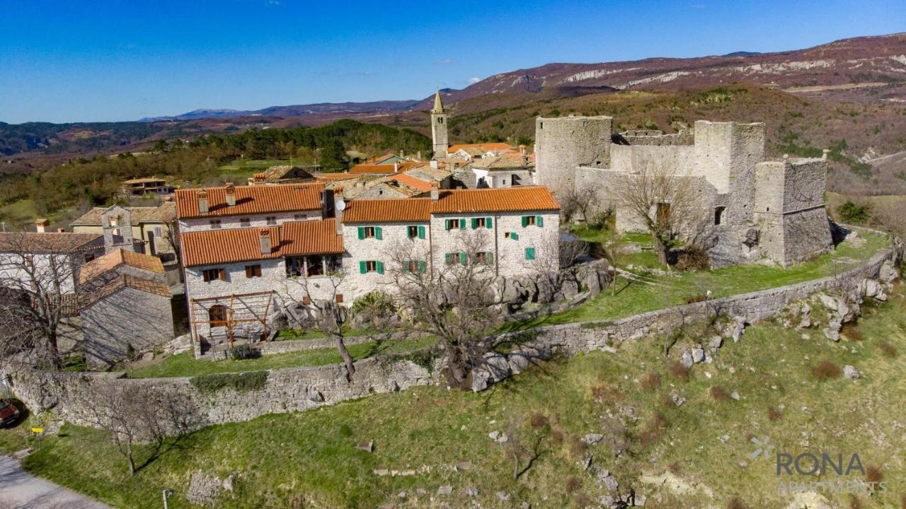 Rona stone house apartments Janja Boljun Buitenkant foto