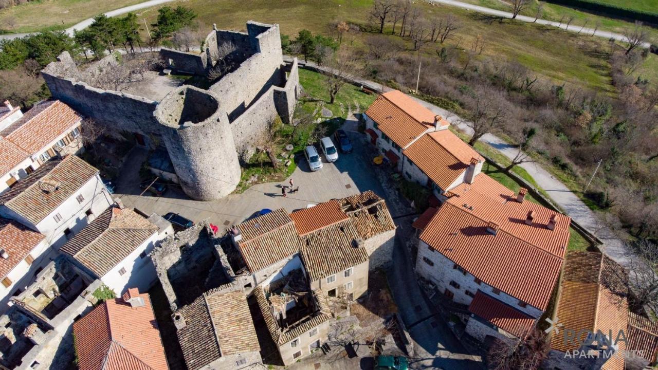 Rona stone house apartments Janja Boljun Buitenkant foto